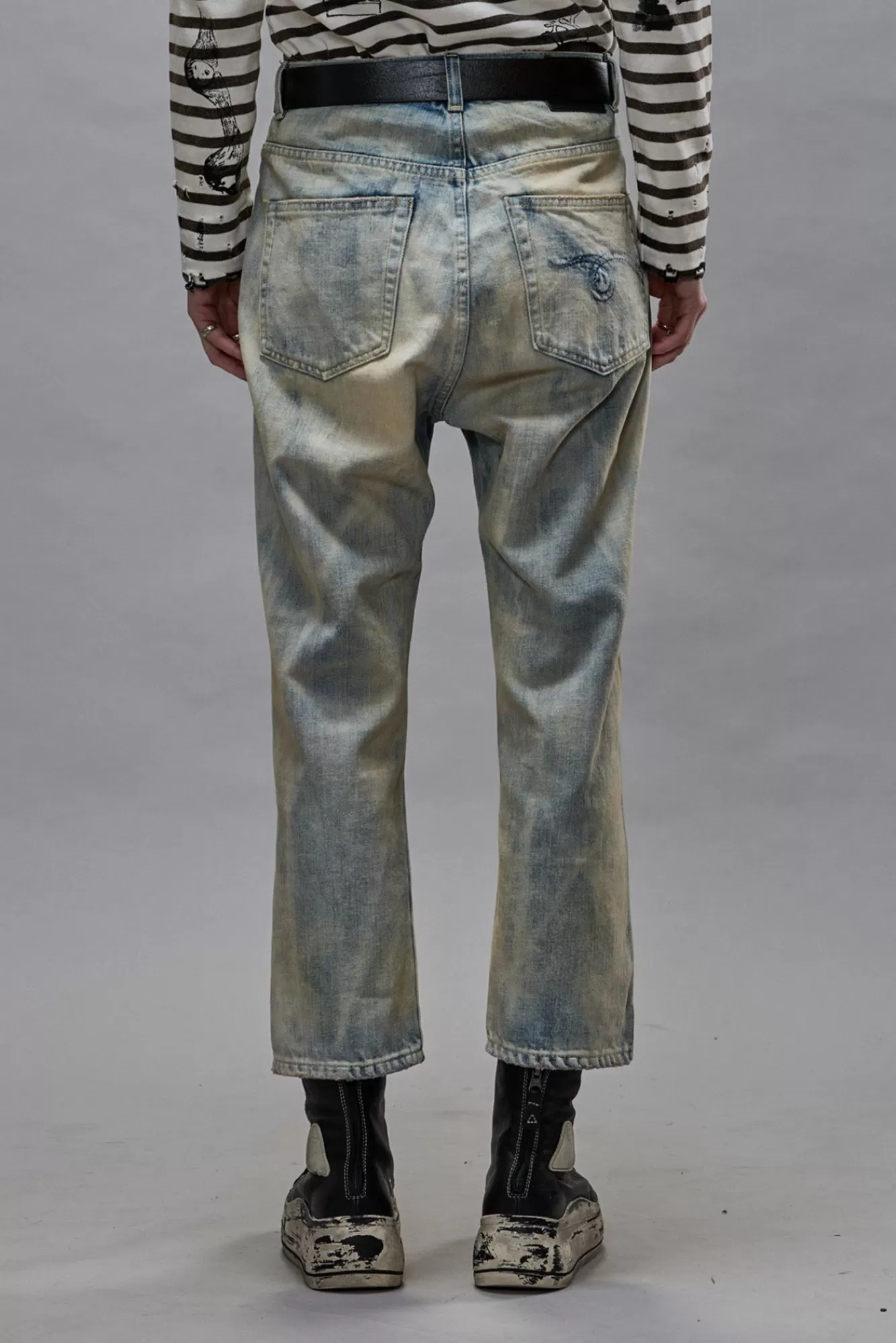 Drop<R13 TAILORED DROP - VINTAGE ASH BLUE